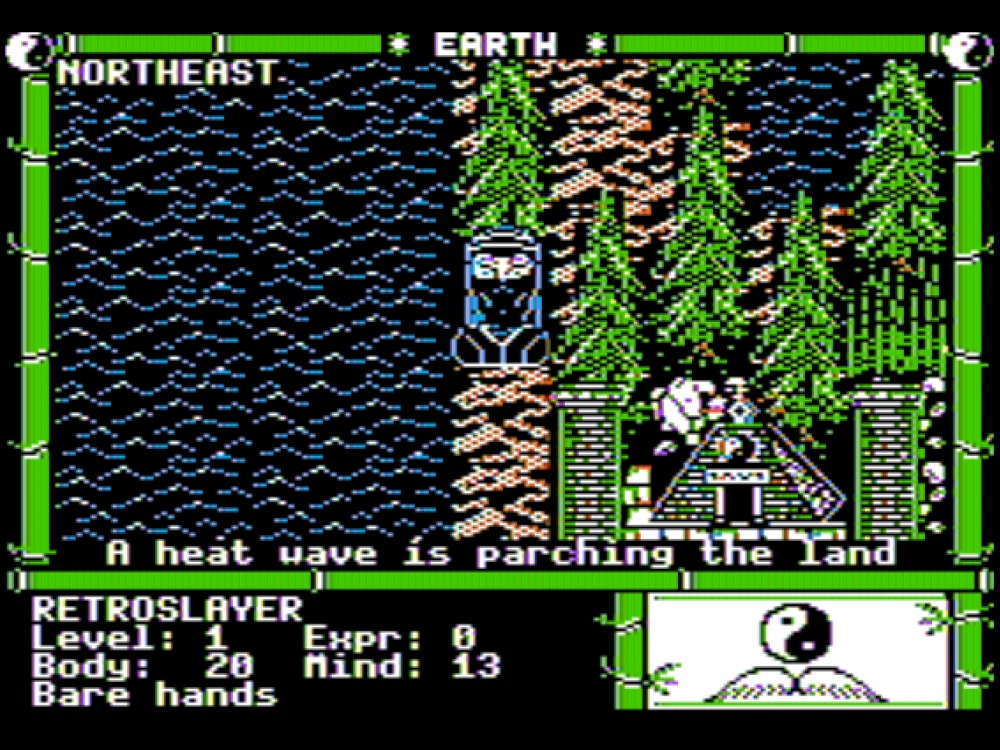 Gameplay of Moebius: The Orb of Celestial Harmony for Apple II